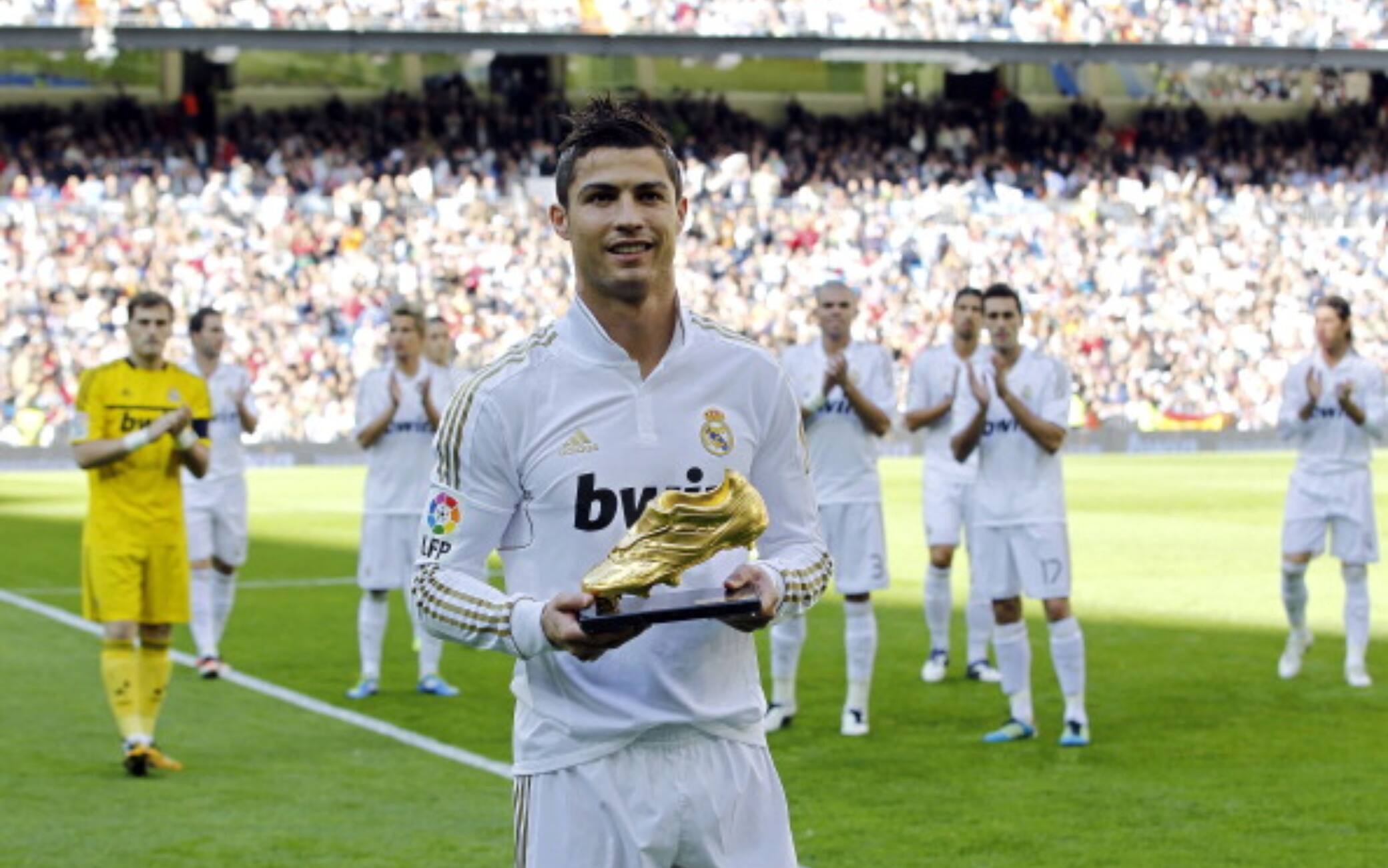 Scarpe di ronaldo oro store